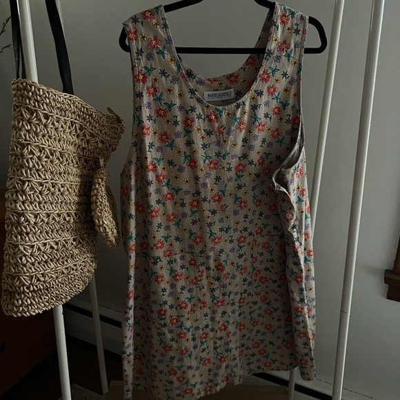 Vintage Marsh Landing Bib Overall Dress - Picture 2 of 3